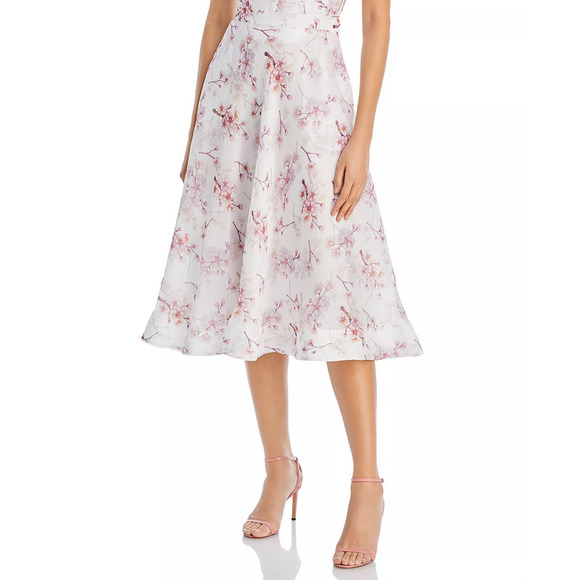 Bardot Gracious Midi Skirt Blossom Size 10